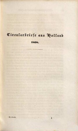 Nachgelassene Schriften B.G. Niebuhr's nichtphilologischen Inhalts