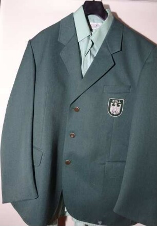 Uniform Zoll BRD Uniformrock und Diensthemd