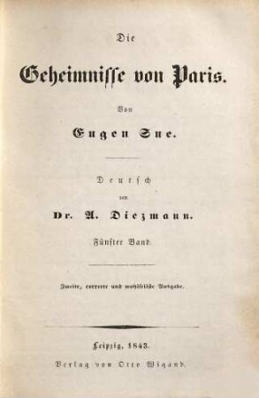 Die Geheimnisse von Paris, 5