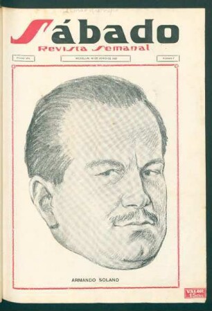 [Retrato de] Armando Solano
