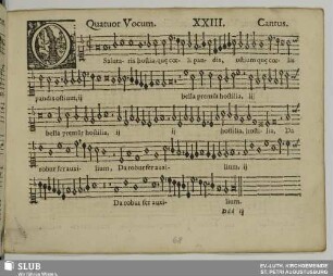 XXIII. O salutaris hostia