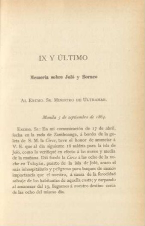 IX. Y último