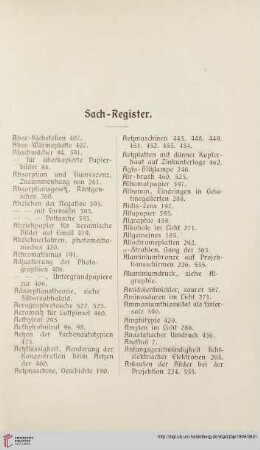 Sach-Register
