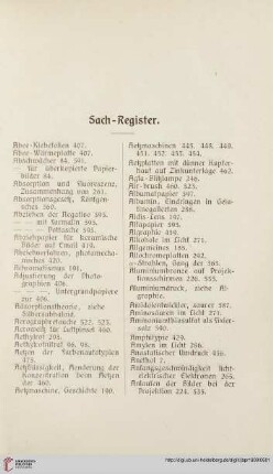 Sach-Register