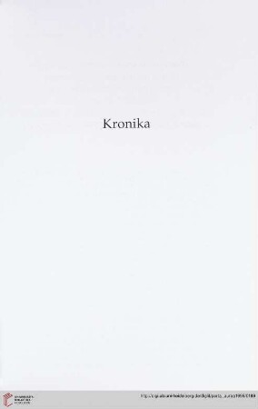 Kronika