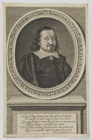 Bildnis des Iohannes Otto Tabor