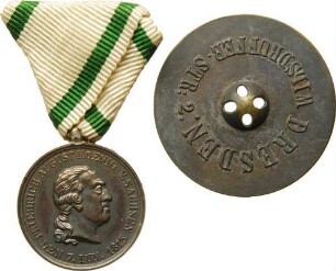 König Friedrich August I. - Verdienstmedaille