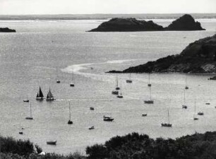 Küstenlandschaft bei St. Malo, Bretagne