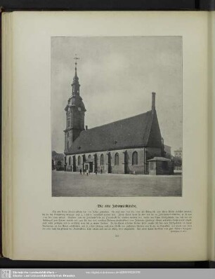 Die alte Johanniskirche