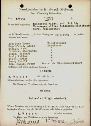 Wiest, Elisabeth