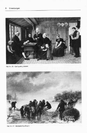 Kat. Nr. 25: Carl Ludwig Jessen Kat. Nr. 27: Hermann Kauffmann