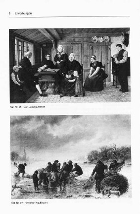 Kat. Nr. 25: Carl Ludwig Jessen Kat. Nr. 27: Hermann Kauffmann