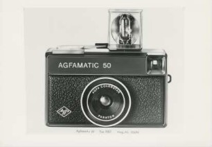 Kamera "Agfamatic 50" der Agfa-Gevaert-Aktiengesellschaft