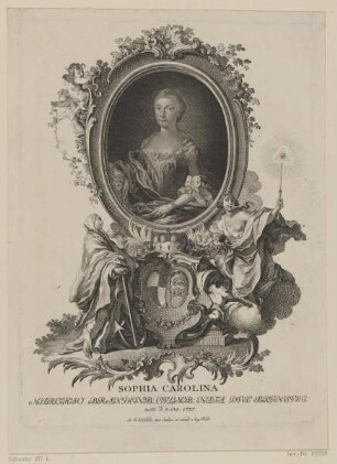 Bildnis der Sophia Carolina