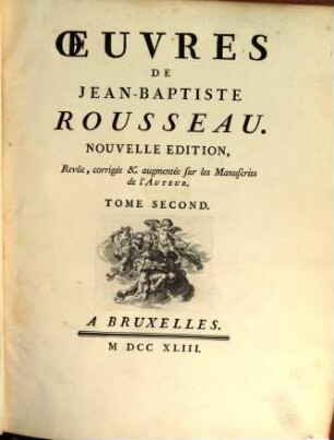 Oeuvres De Jean-Baptiste Rousseau, 2