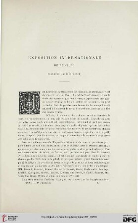 2. Pér. 31.1885: Exposition internationale de peinture - Galerie Georges Petit
