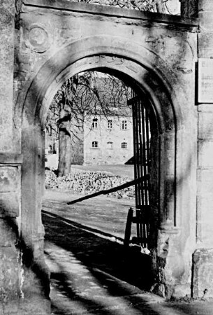 Röhrsdorf, Rittergut, Personaltür am Südtor