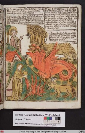 Die Ausgießung der sechsten Schale des Zorns (Offenb. 16,12).