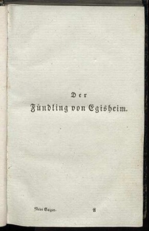 Der Fündling von Egisheim.