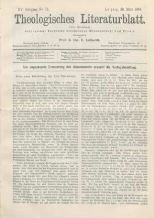 145-148 Eine neue Einleitung ins Alte Testament