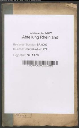 Beschränkung der etatsmäßigen Fonds der Behörden