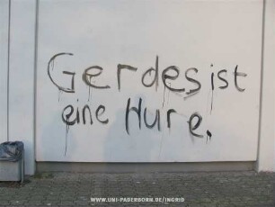Gerdes ist eine Hure.