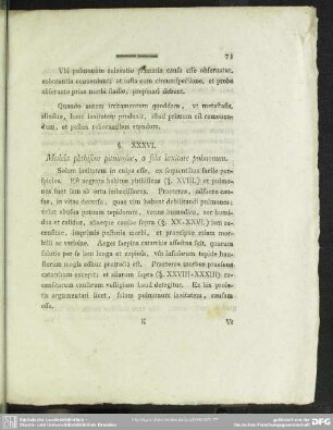 §. XXXVI. Medela phthiseos pituitosae, a sola laxitate pulmonum