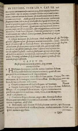 Caput IV. De stirpium natura in genere ...
