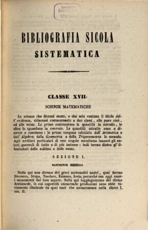 Bibliografia sicola sistematica o apparato metodico alla storia letteraria della Sicilia, 3