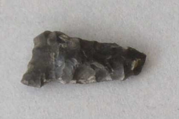 Stone arrowhead