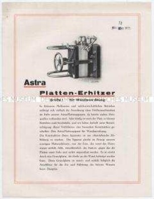 Platten-Erhitzer