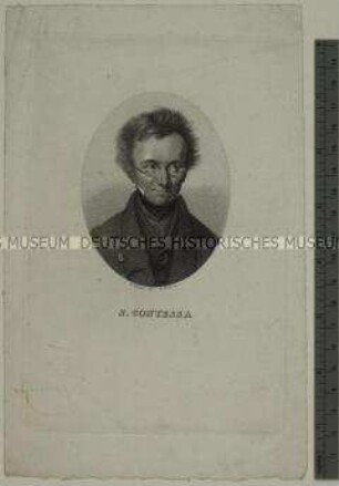 Porträt des schlesischen Schriftstellers Carl Wilhelm Contessa