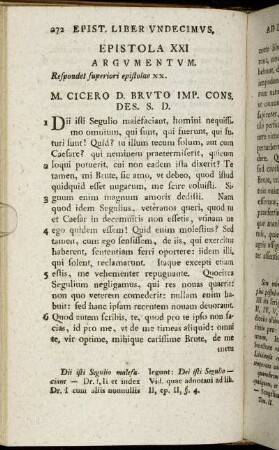 Epistola XXI - Epistola Epistola XXVIIII