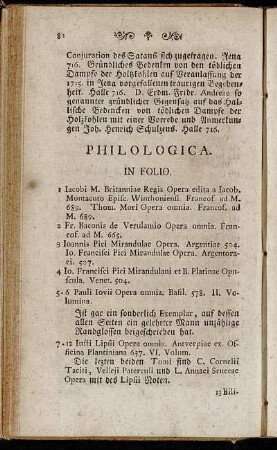 Philologica.