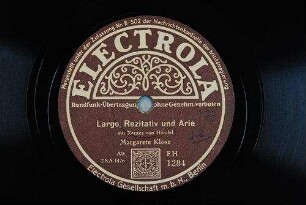 Largo, Rezitativ und Arie : aus Xerxes / von Händel