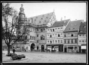 Schweinfurt. Marktplatz mit Rathaus