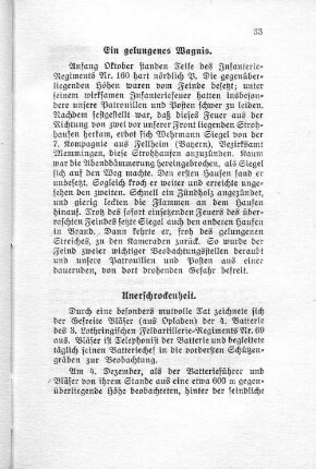 Ein gelungenes Wagnis.