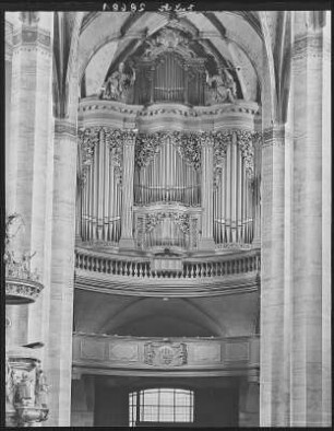 Freiberg. Dom, Silbermannorgel