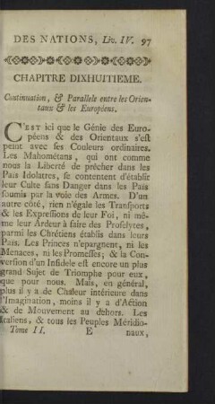 Chapitre dixhuitieme.