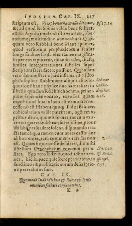 Cap. IX. Quomodo Iudaei diebus & Lunae & Iovis omnibus feriari consueverint.