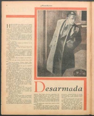 Desarmada : Cuento por H. J. Gerona