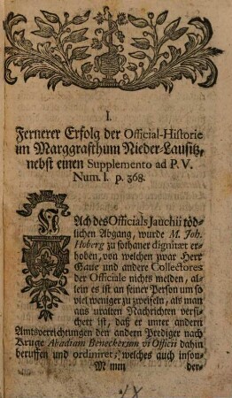 Destinata literaria et fragmenta lvsatica : d.i. Unternehmungen der Gelehrten, und gesamlete alte auch neue zur nieder-lausitzischen Historie und Gelehrsamkeit gehörige Stücke. [1],9. [1738]