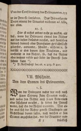 153-180, VII. Abschnitt