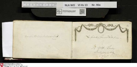 Stammbuch des Ernst Philipp Ludwig Zellmann (1763-1795) aus
                           Braunschweig