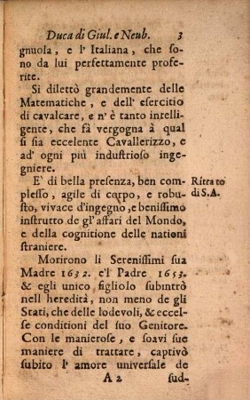 Relatione de gli Stati del ser. Filippo Guglielmo Duca di Giuliers, di Neuburg