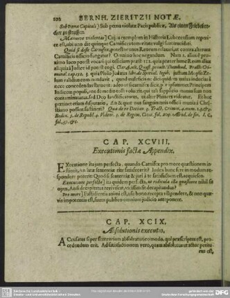 Cap. XCIX. Absolutionis executio
