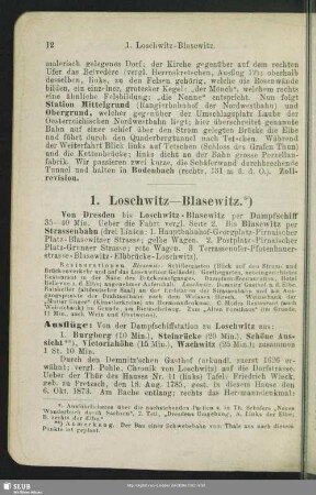 1. Loschwitz-Blasewitz