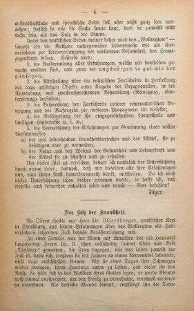 Der Sitz der Krankheit