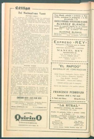 Del Nacionalismo Vasco