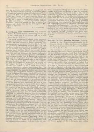 514-515 [Rezension] Hofmeier, Gust., Die heiligen Sacramente. Predigten, gehalten in den Katechismusgottesdiensten zu St. Marien in Lübeck. 2. Abth.: Das Sacrament des Altars. Ein Beicht- und Communionbuch